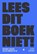 Lees dit boek niet!, Floris Bernard - Paperback - 9789493410169