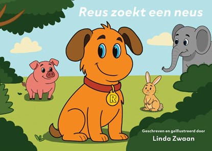 Reus zoekt een neus, Linda Zwaan - Gebonden - 9789493425958