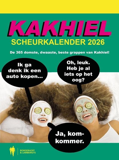 Kakhiel scheurkalender 2026, Kakhiel - Paperback - 9789493428331