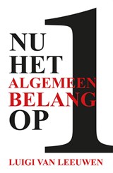 Nu het algemeen belang op 1 - Luigi van Leeuwen - 9789493437074