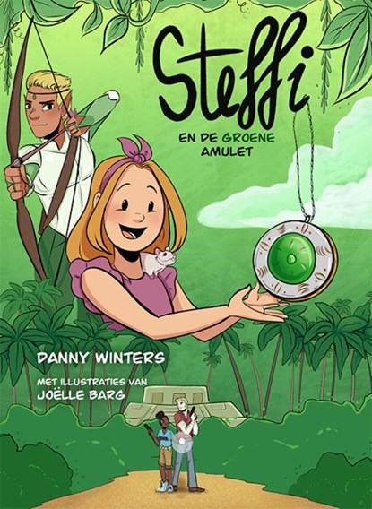 Steffi en de groene amulet, Danny Winters - Gebonden - 9789493437685
