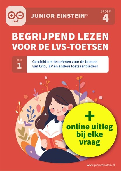 Begrijpend lezen voor de LVS-toetsen - Deel 1 - Groep 4, niet bekend - Paperback - 9789493442207