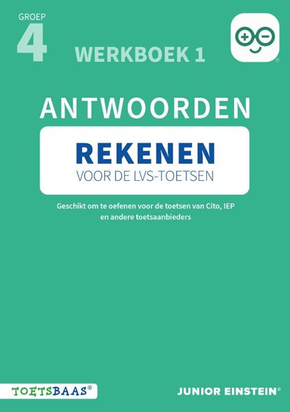 Rekenen voor de LVS-toetsen Groep 4 Antwoordenboek 1, niet bekend - Paperback - 9789493442535