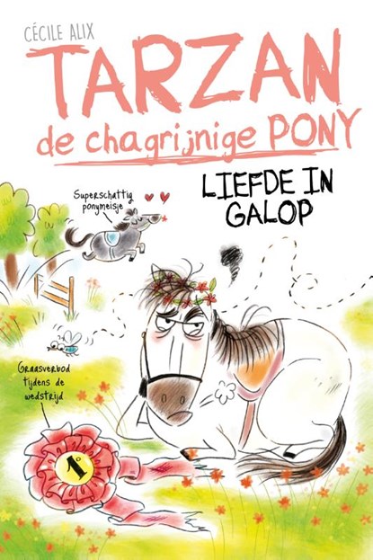 Tarzan de chagrijnige pony, Cécile Alix - Gebonden - 9789493474079