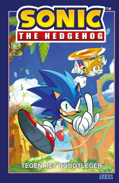 Sonic the Hedgehog tegen het robotleger, Ian Flynn - Gebonden - 9789493474093