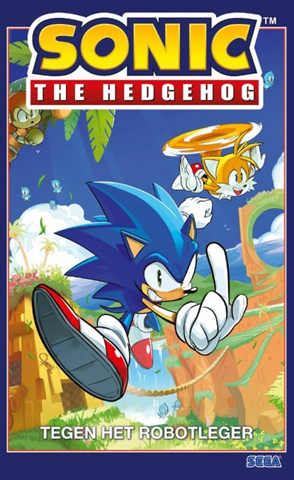 Sonic the Hedgehog tegen het robotleger, Ian Flynn - Gebonden - 9789493474093
