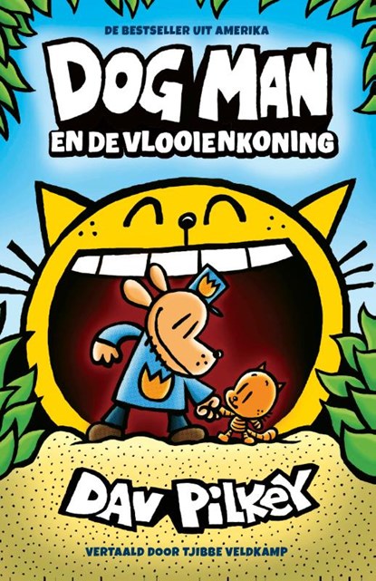 Dog Man 5 - Dog Man en de vlooienkoning, Dav Pilkey - Paperback - 9789493474420