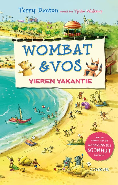 Wombat & Vos vieren vakantie, Terry Denton - Ebook EPUB - 9789493474734