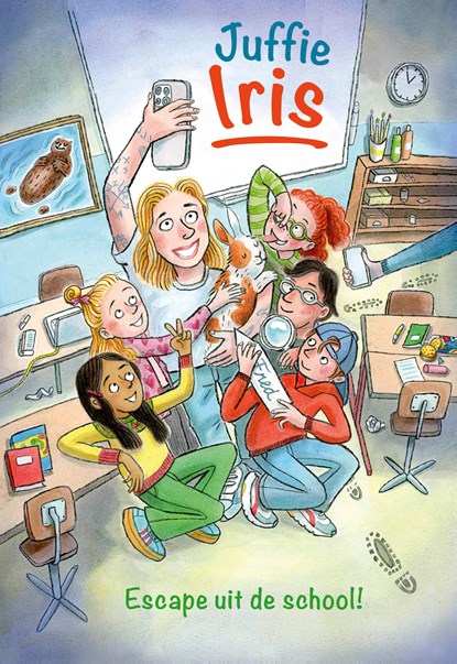 Escape uit de school!, Juffie Iris - Ebook EPUB - 9789493476134