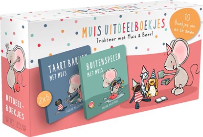 Uitdeelboekjes Muis en Beer, Pauline Baartmans - Gebonden - 9789493476219