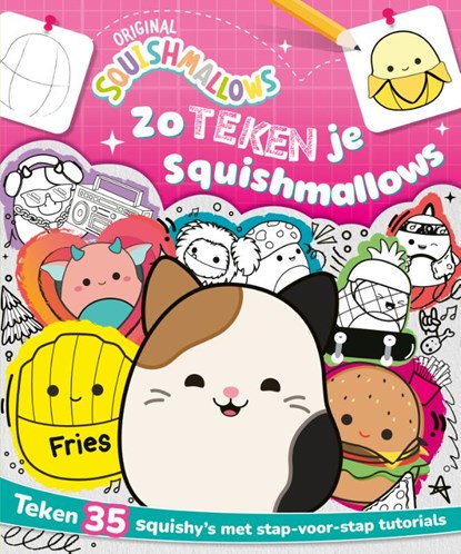 Zo teken je Squishmallows, niet bekend - Paperback - 9789493476431