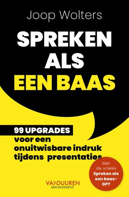 Spreken als een baas, Joop Wolters - Paperback - 9789493480049