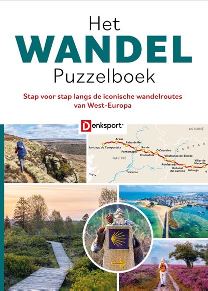 Denksport – Het Wandelpuzzelboek: West-Europa, Peter Vroege - Paperback - 9789493482265