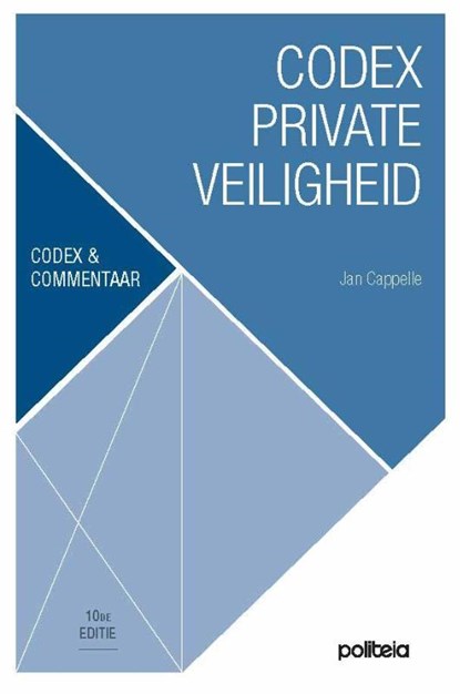 Codex private veiligheid | v10, Jan Cappelle - Paperback - 9789493491021