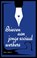 Brieven aan jonge sociaal werkers, Peter Raeymaeckers ; Pieter Cools ; Steven Gibens ; Veerle Van Gestel ; Johan Boxstaens ; Annemie Cornille ; Michel Tirions ; Leen Sebrechts - Gebonden - 9789493499669