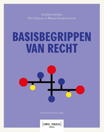 Basisbegrippen van recht, Gerd Verschelden ; Wannes Vandenbussche ; Piet Taelman - Paperback - 9789493522893