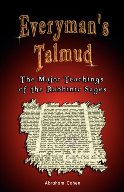 Everyman's Talmud, Abraham Cohen ; A Cohen - Paperback - 9789562915335
