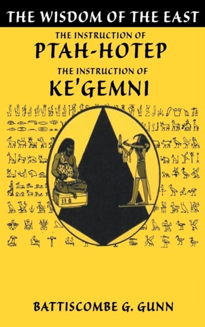 The Teachings of Ptahhotep, Battiscombe G Gunn - Gebonden - 9789562918367