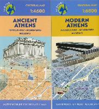 Athene culturele kaart, niet bekend - Overig - 9789609412667