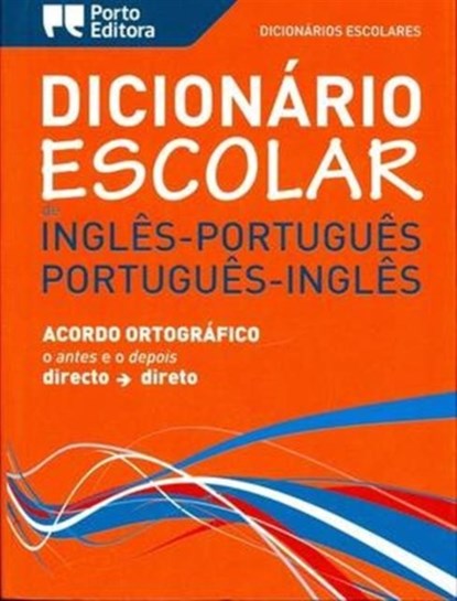 English-Portuguese & Portuguese-English School Dictionary, Escolares - Paperback - 9789720054227