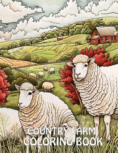 Country Farm Coloring Book, Earl James - Paperback - 9789786087160