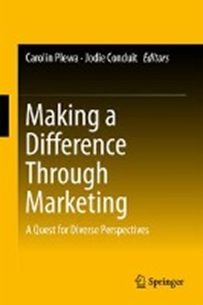 Making a Difference Through Marketing, Carolin Plewa ; Jodie Conduit - Gebonden - 9789811004629