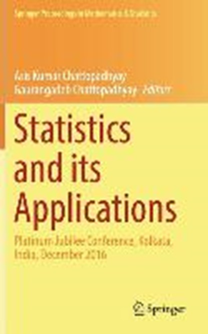Statistics and its Applications, Asis Kumar Chattopadhyay ; Gaurangadeb Chattopadhyay - Gebonden - 9789811312229