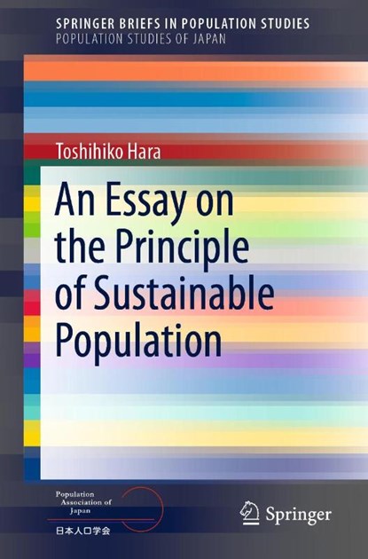 An Essay on the Principle of Sustainable Population, Toshihiko Hara - Paperback - 9789811336539