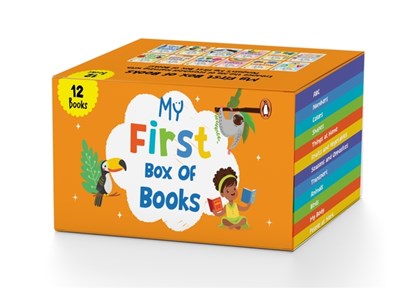 My First Learning Library Boxset (12 Books): A Boxset of 12 Illustrated Board Books for Kids, Toddlers [Penguin Early Learning Series], Penguin Books - Gebonden - 9789815127379