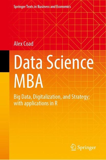 Data Science MBA, Alex Coad - Gebonden - 9789819524327