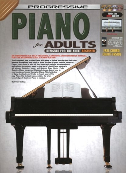 Progressive Piano for Adults, Peter Gelling - Paperback - 9789829118097