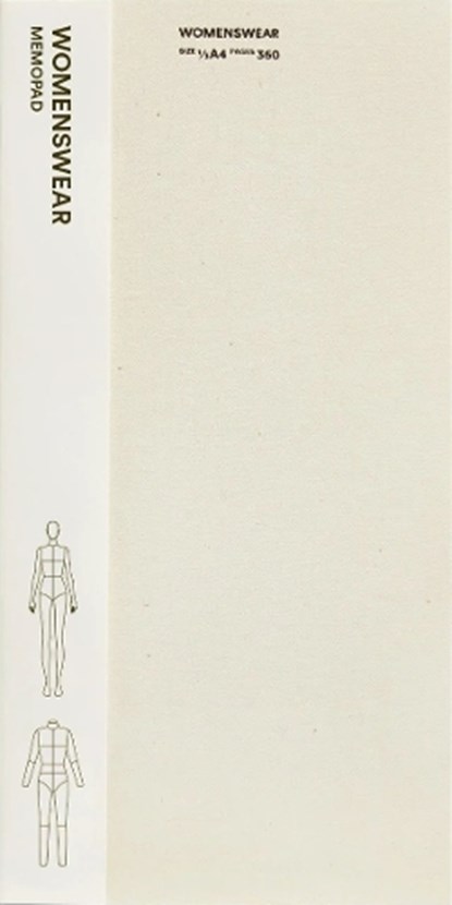 Fashionary Womenswear Memopad, Fashionary - Paperback - 9789887711162