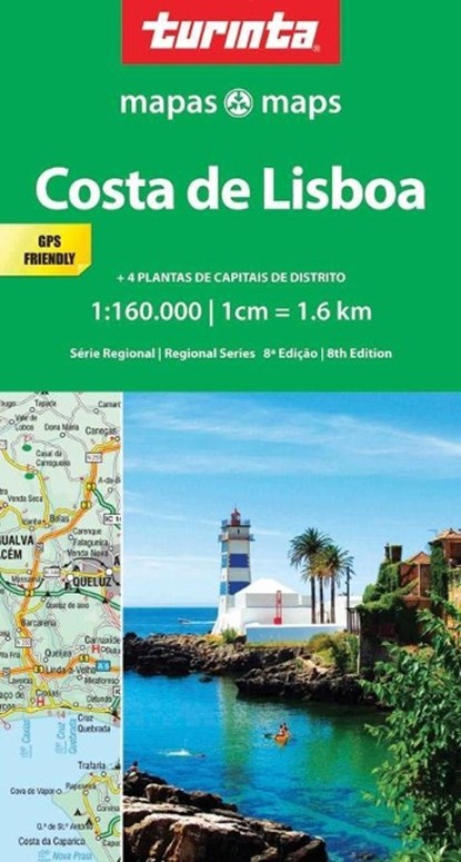 Lisbon Coast 1 : 160 000, niet bekend - Gebonden - 9789895560967