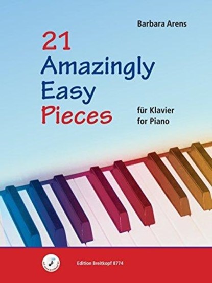 21 Amazingly Easy Pieces, Barbara Arens - Gebonden - 9790004185025
