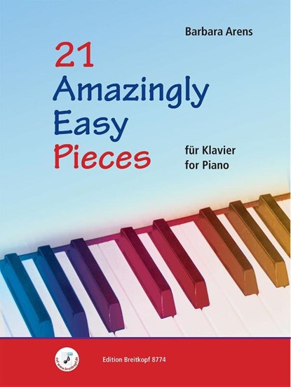 21 Amazingly Easy Pieces, Barbara Arens - Gebonden - 9790004185025