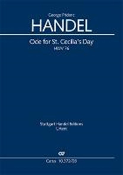 Ode for St. Cecilia's Day, HÄNDEL,  Georg Friedrich - Paperback - 9790007039257