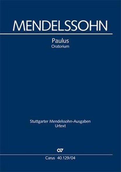 Paulus, Felix Mendelssohn Bartholdy - Paperback - 9790007092122
