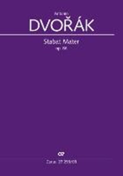 Stabat Mater, DVORÁK,  Antonín - Paperback - 9790007171797