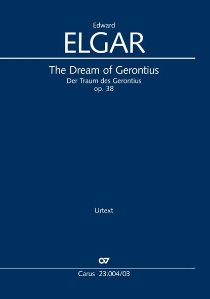 The Dream of Gerontius (Klavierauszug), Edward Elgar - Paperback - 9790007240790
