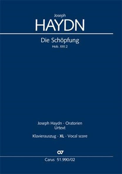 Die Schöpfung (Klavierauszug XL), Joseph Haydn - Paperback - 9790007249670