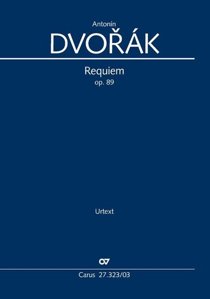 Requiem (Klavierauszug), Antonín Dvorák - Paperback - 9790007293666