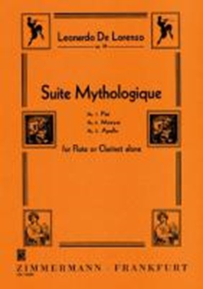 Suite Mythologique, LORENZO,  Leonardo de - Paperback - 9790010132808