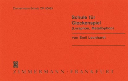 Schule für Glockenspiel (Lyra), niet bekend - Gebonden - 9790010800639