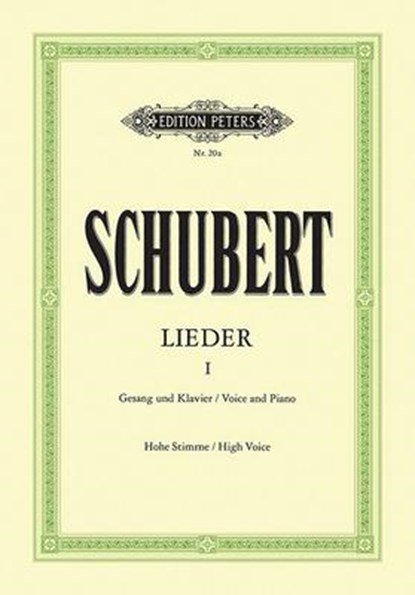 Lieder, Band 1, Franz Schubert - Paperback - 9790014000691