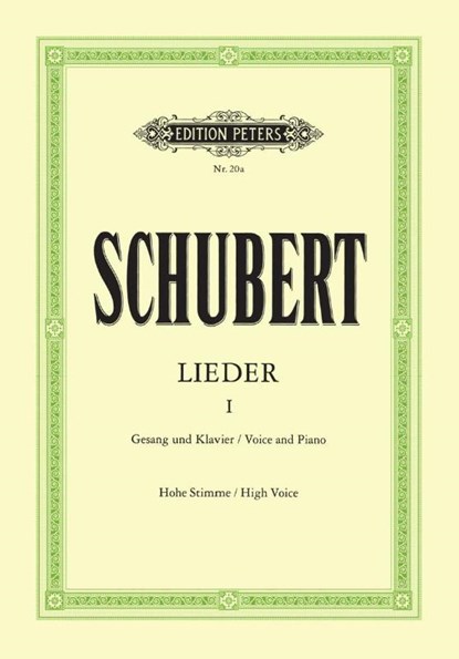 Lieder, Band 1, Franz Schubert - Paperback - 9790014000691
