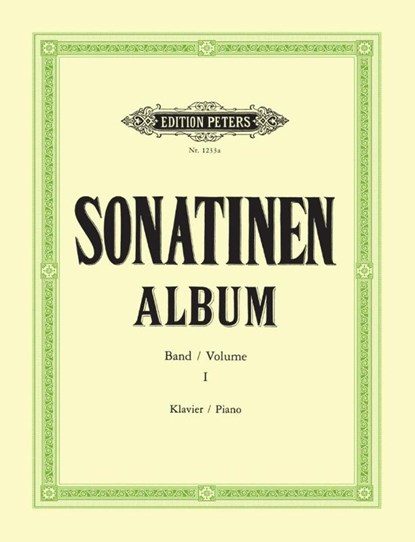 Sonatina Album Vol.1, Louis Köhler ; Adolf Ruthardt - Gebonden - 9790014006723