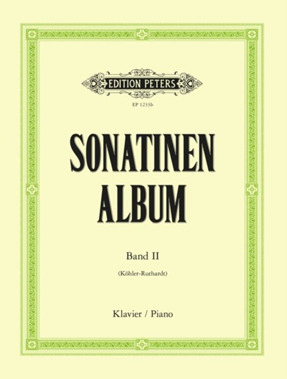 Sonatinen-Album, Band 2, Louis Köhler ; Adolf Ruthardt - Paperback - 9790014006730