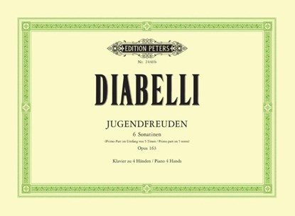 Jugendfreuden op. 163, Anton Diabelli ; Carl A. Martienssen - Gebonden - 9790014011390