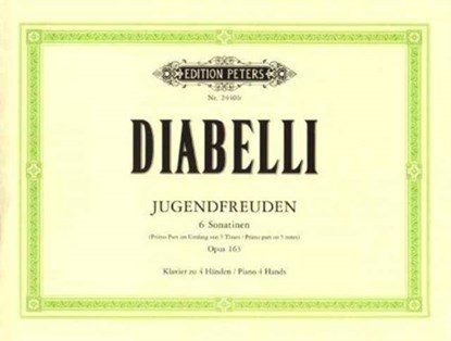 Jugendfreuden op. 163, Anton Diabelli ; Carl A. Martienssen - Gebonden - 9790014011390