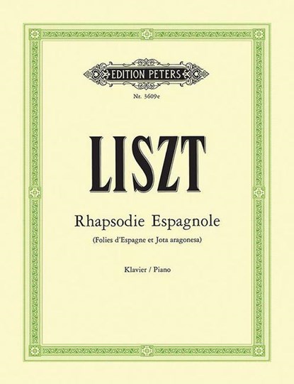Rhapsodie Espagnole, Franz Liszt ; Emil Von Sauer - Paperback - 9790014016920